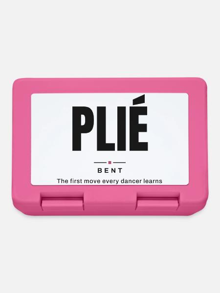 Gefaltet — Gebogen | Wahrer Ballettwortschatz - Brotdose - Pink