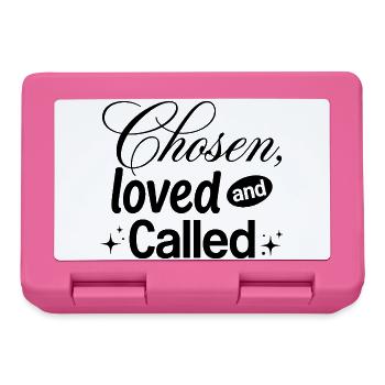 Chosen, Loved and Called - Brotdose - Pink - Vorne