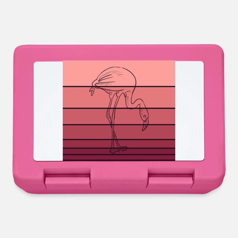 Flamingo - Brotdose - Pink