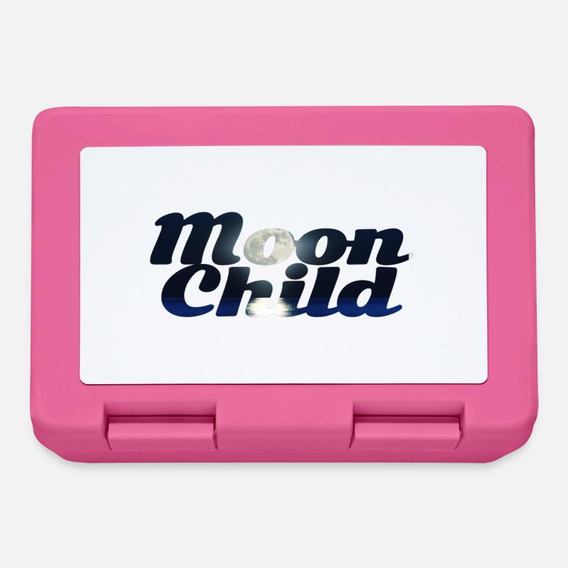 Moonchild Silhouette Design - Lunchbox - pink