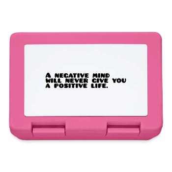 Motivational saying English - Lunchbox - pink - Front