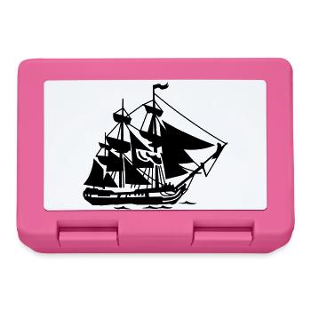 Schiff - Brotdose - Pink - Vorne