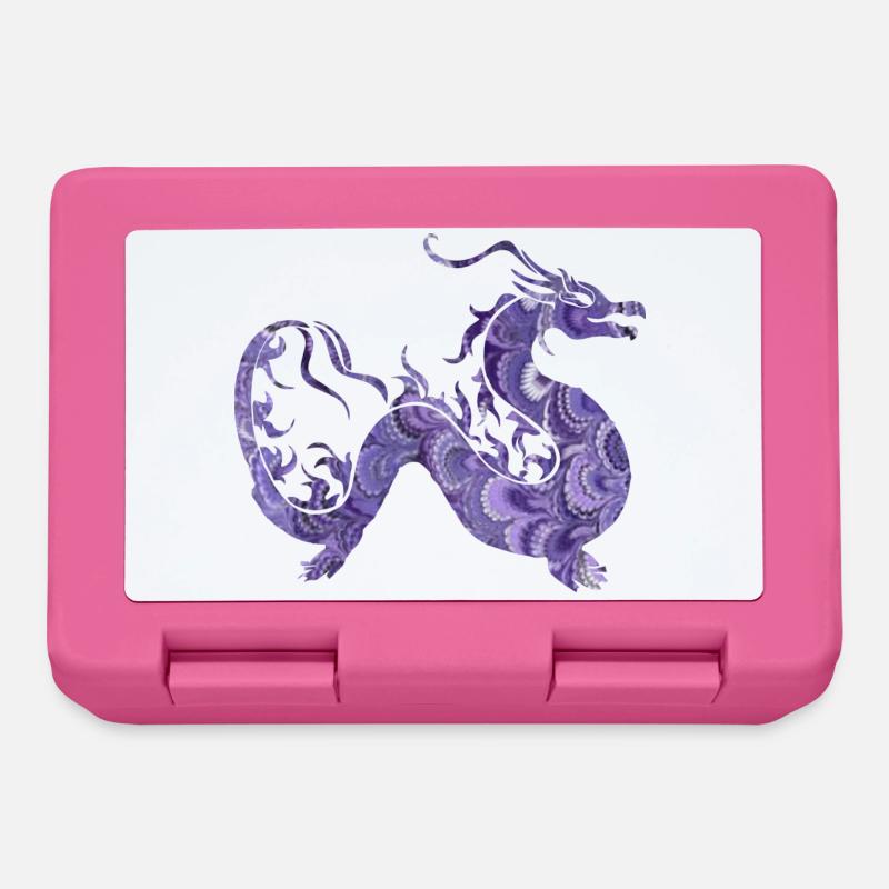dragon e 76 - Boîte à goûter - rose