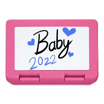 Bébé 2022 - Nouveau-Né 2022 - Boîte à goûter - rose - Devant