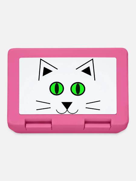 Katze Kätzchen cute - Brotdose - Pink