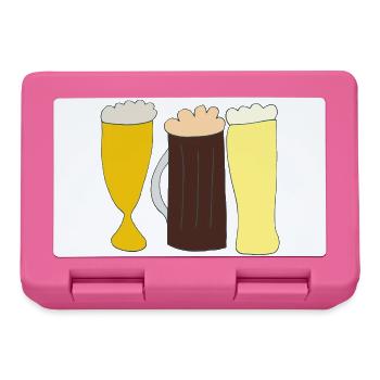 Beers - Lunchbox - pink - Front