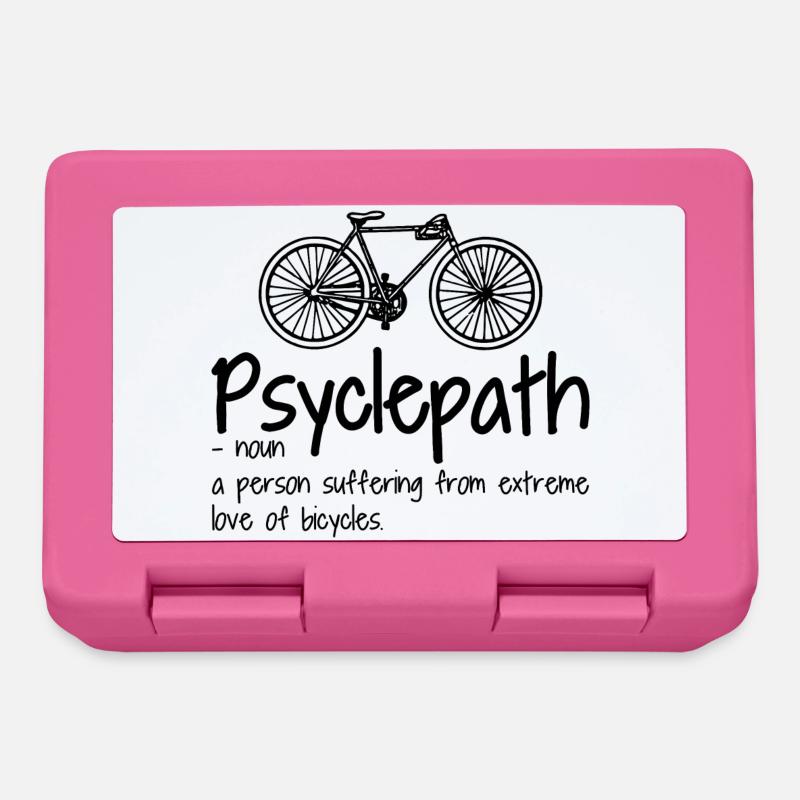 Warten auf Designeingabe - Brotdose - Pink