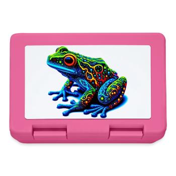 Frog - Lunchbox - pink - Front