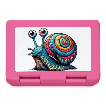 Schnecke - Brotdose - Pink - Vorne