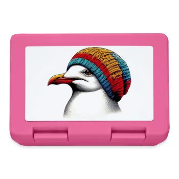 Mouette - Boîte à goûter - rose - Devant