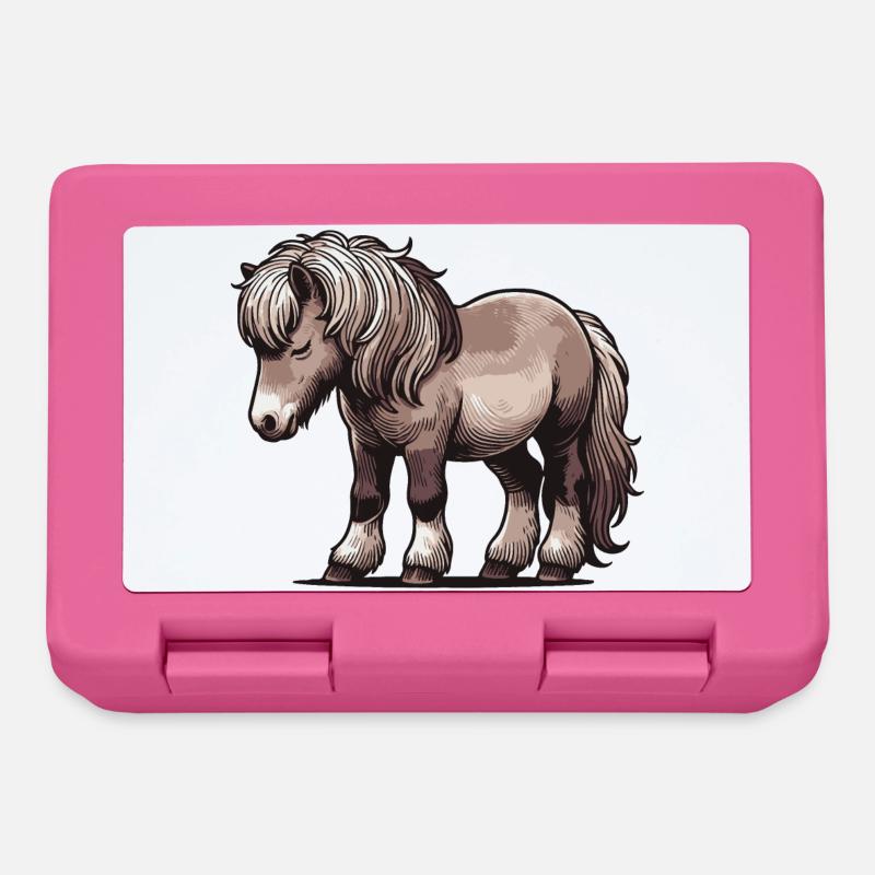 Pony - Brotdose - Pink