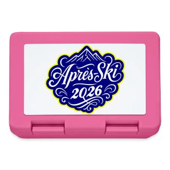 Apres-Ski 2026 - Brotdose - Pink - Vorne