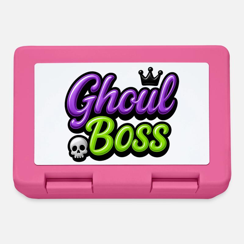 Ghoul Chef / Y2K Halloween Design - Boîte à goûter - rose