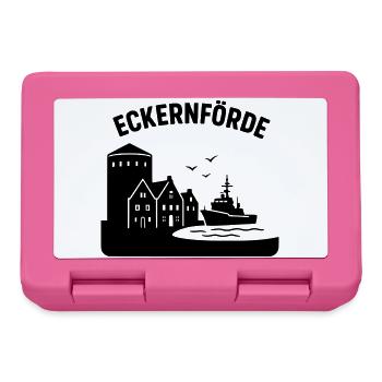 eckernförde schleswig holstein - Brotdose - Pink - Vorne