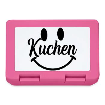 kuchen  - Brotdose - Pink - Vorne