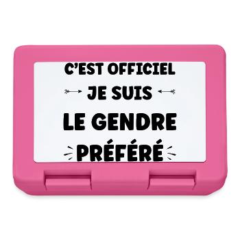 son-in-law - Lunchbox - pink - Front