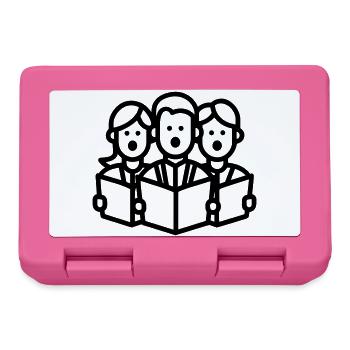 choir - Lunchbox - pink - Front