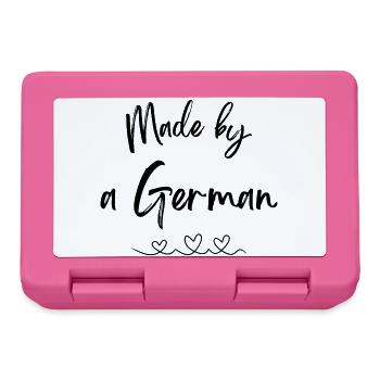 Made by a German - Brotdose - Pink - Vorne