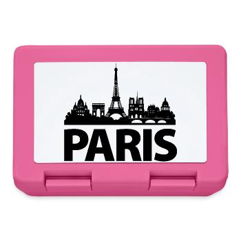 Horizon de Paris - Boîte à goûter - rose - Devant