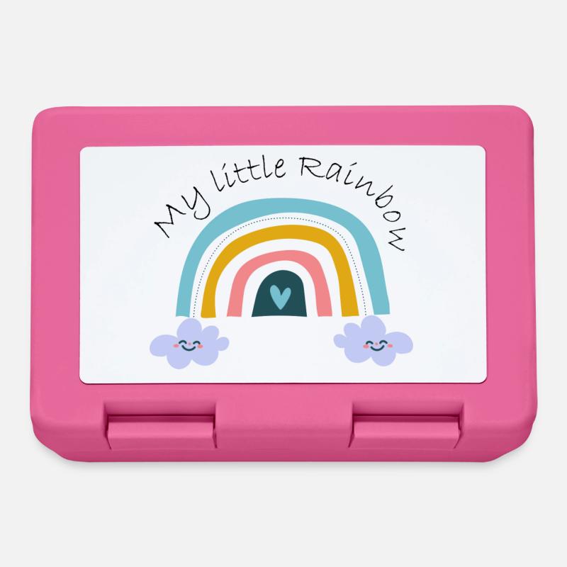 Rainbow - Brotdose - Pink