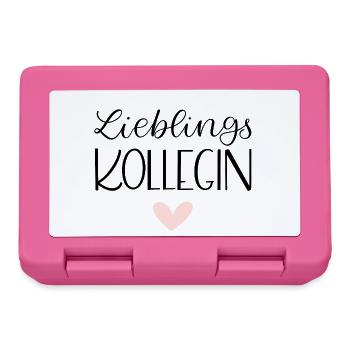 Lieblingskollegin - Brotdose - Pink - Vorne