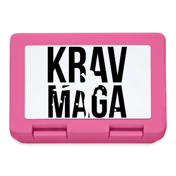 krav maga - Brotdose - Pink - Vorne