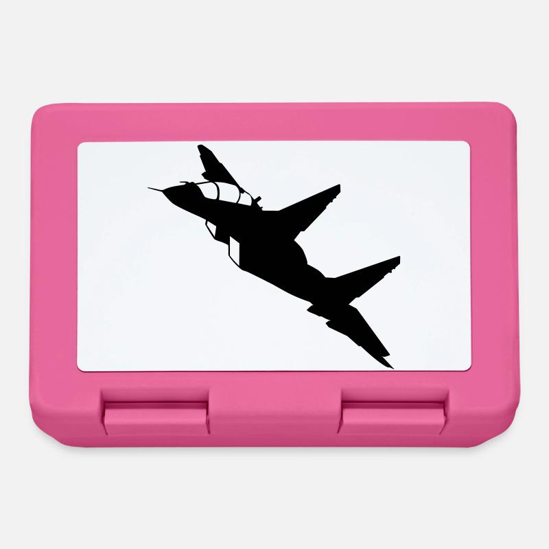 Avion - Boîte à goûter - rose