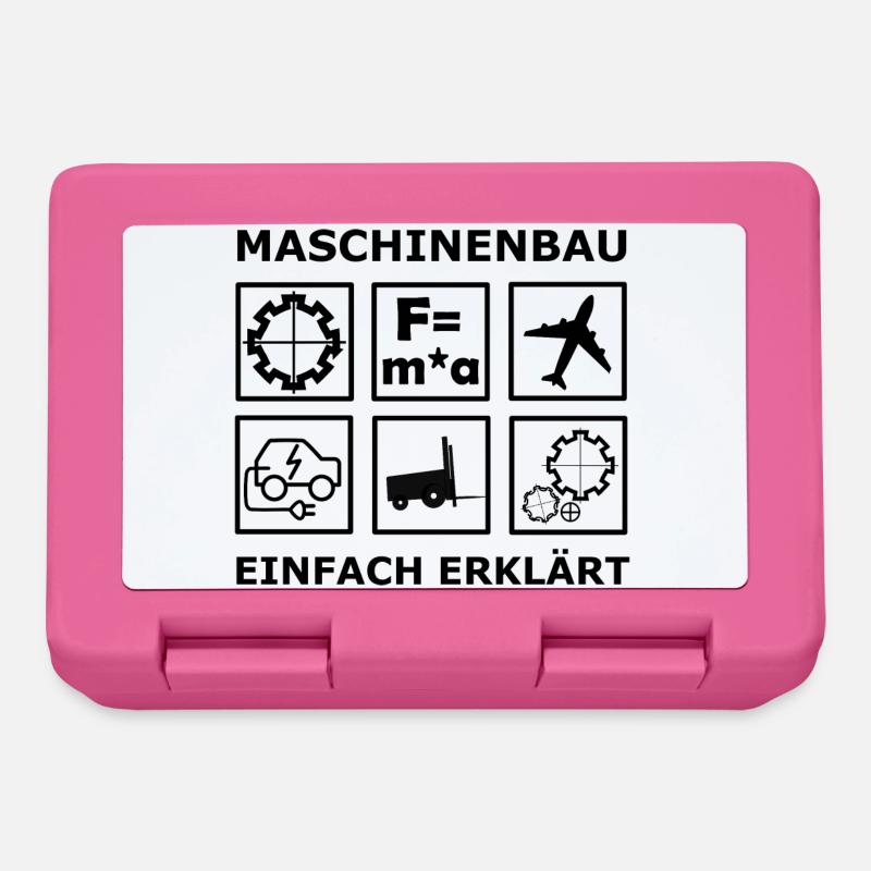 Mechanical Engineering Engineers - Lunchbox - pink