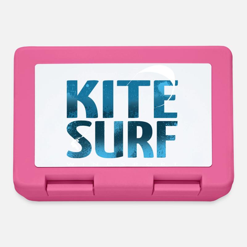 KITESURF 2021 bleu - Boîte à goûter - rose