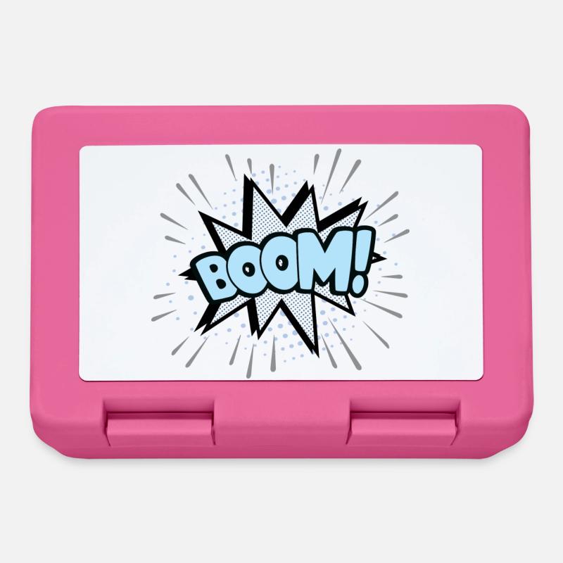 Boom blue - Lunchbox - pink