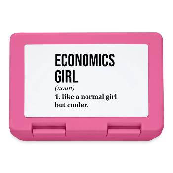 Ökonomie Ökonomie Ökonomie Wirtschaft - Brotdose - Pink - Vorne
