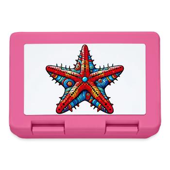 Étoile de mer - Boîte à goûter - rose - Devant