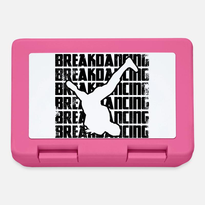 Breakdance - Boîte à goûter - rose