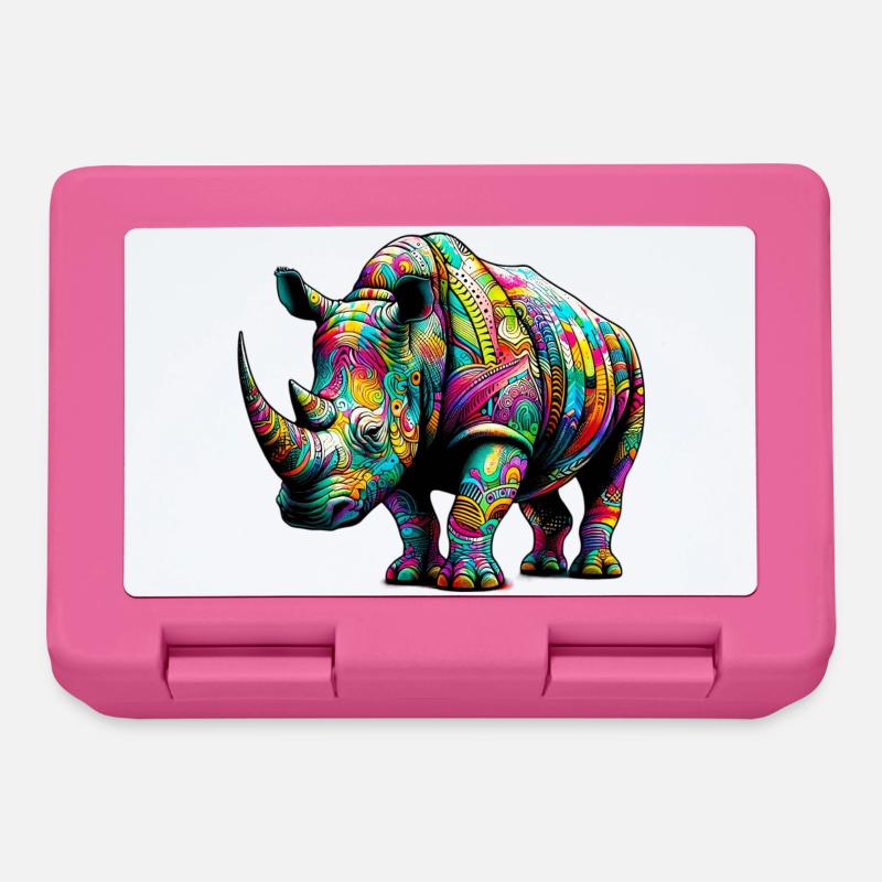Nashorn - Brotdose - Pink