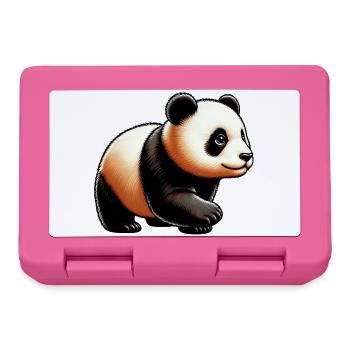 Panda - Brotdose - Pink - Vorne