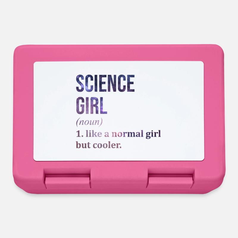 Science - Lunchbox - pink