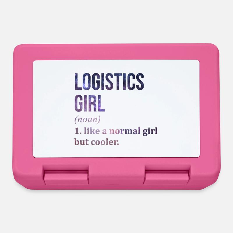 Logistik - Brotdose - Pink