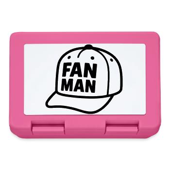 Casquette FANMAN - Boîte à goûter - rose - Devant