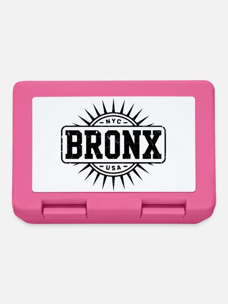 Bronx - New York Souvenir Design - Brotdose - Pink
