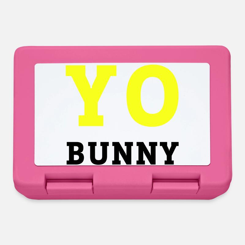 YO BUNNY - Brotdose - Pink