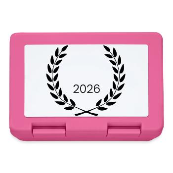 kranz_wappen_2026 - Brotdose - Pink - Vorne