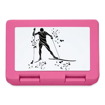 Cross-country skiing Cross-country skiing - Lunchbox - pink - Front