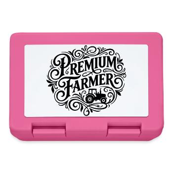 Fermier Premium Dit Fermier - Boîte à goûter - rose - Devant