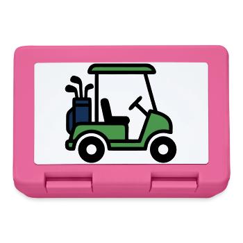 Voiturette de golf Voiture de golf Club de golf Hommes - Boîte à goûter - rose - Devant