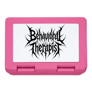Behavioural therapist, school behaviour technician - Lunchbox - pink - Front