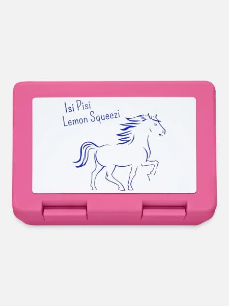 Isi Pisi Lemon Squeezi Blau by Maison Bichon - Brotdose - Pink