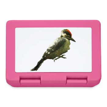 Buntspecht - Brotdose - Pink - Vorne