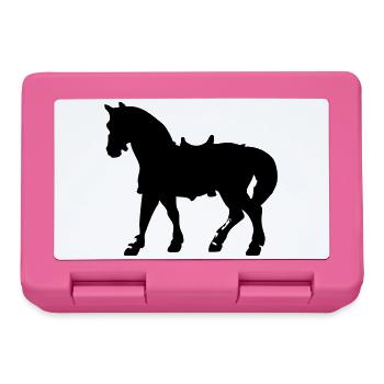 Horse - Lunchbox - pink - Front