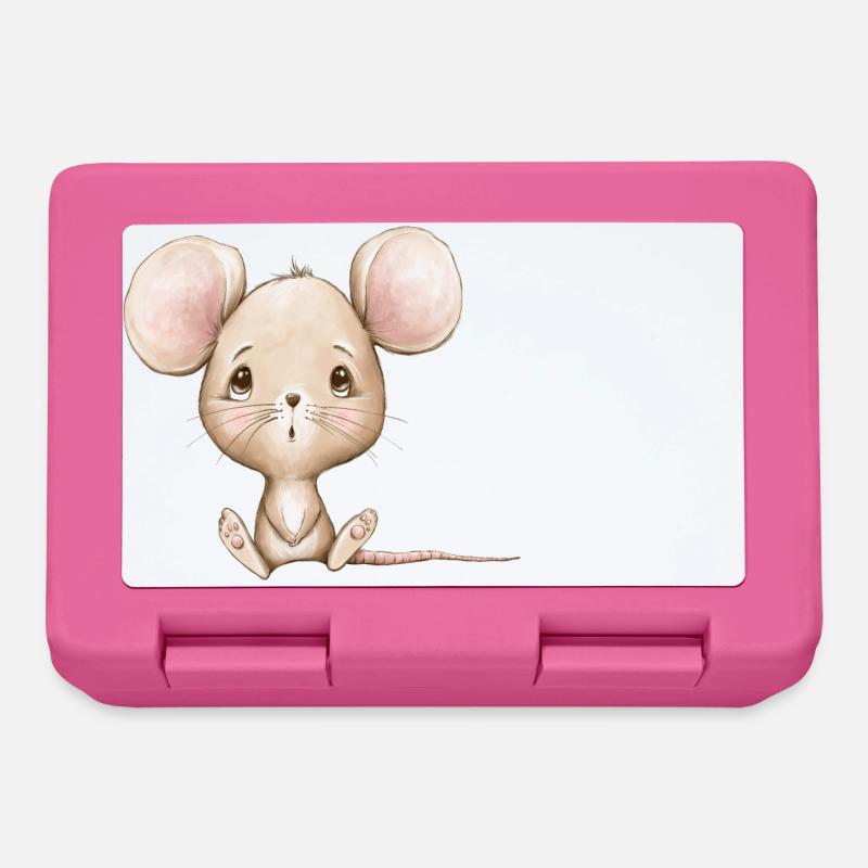 Maus - Brotdose - Pink