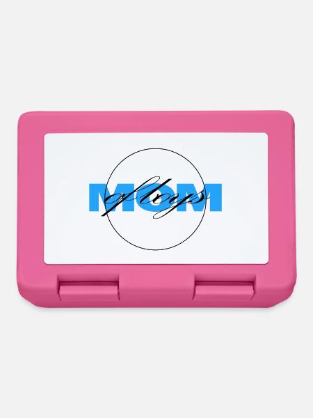 MOM OF BOYS - Brotdose - Pink